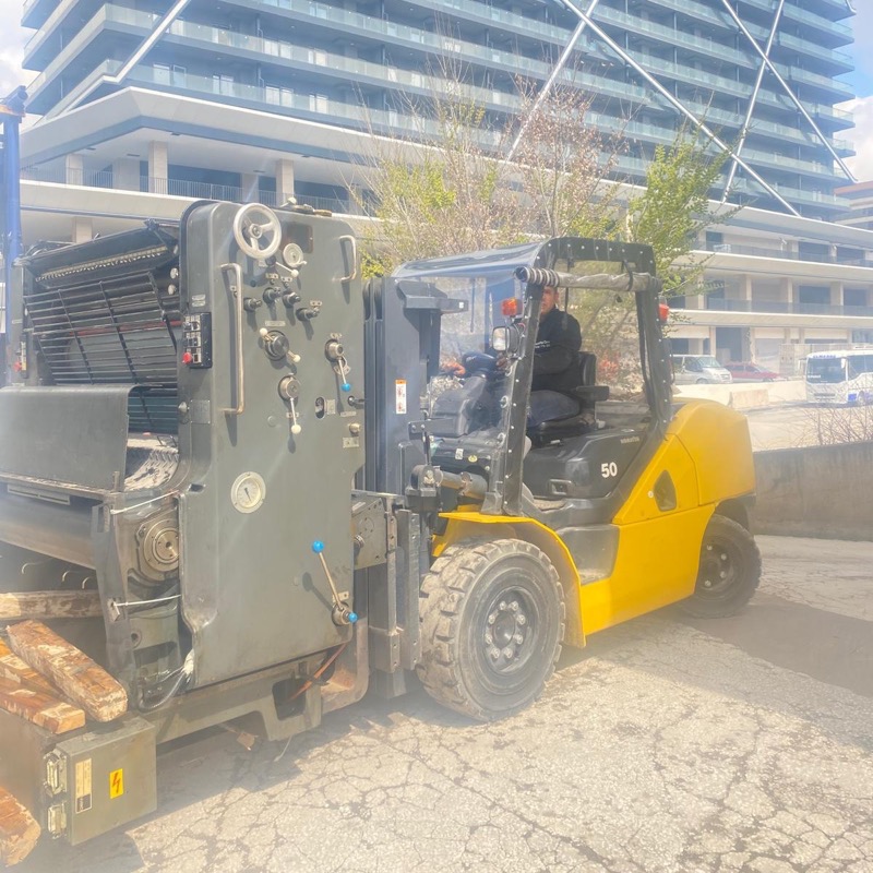 Matbaa ve Dijital Baskı Makinesi Taşıma